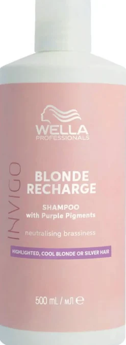 Clearance Wella Invigo Blonde Recharge Cool Blonde Color Refreshing Shampoo