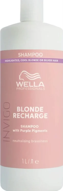 Clearance Wella Invigo Blonde Recharge Cool Blonde Color Refreshing Shampoo