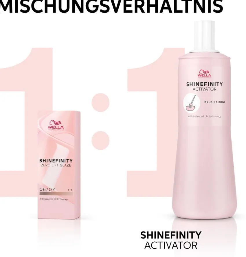 Outlet Wella Shinefinity Activator Brush & Bowl